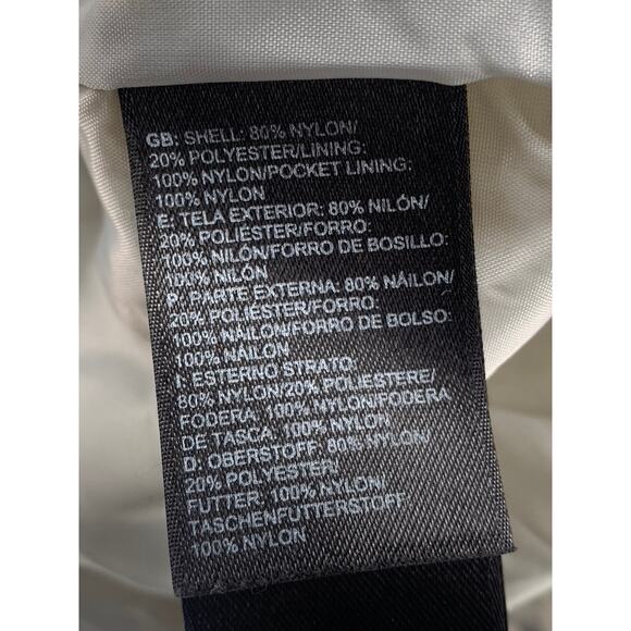 THE NORTH FACE Women's Gray Double Closure Long Sleeve Hooded Trench Coat SZ M - Picture 12 of 14